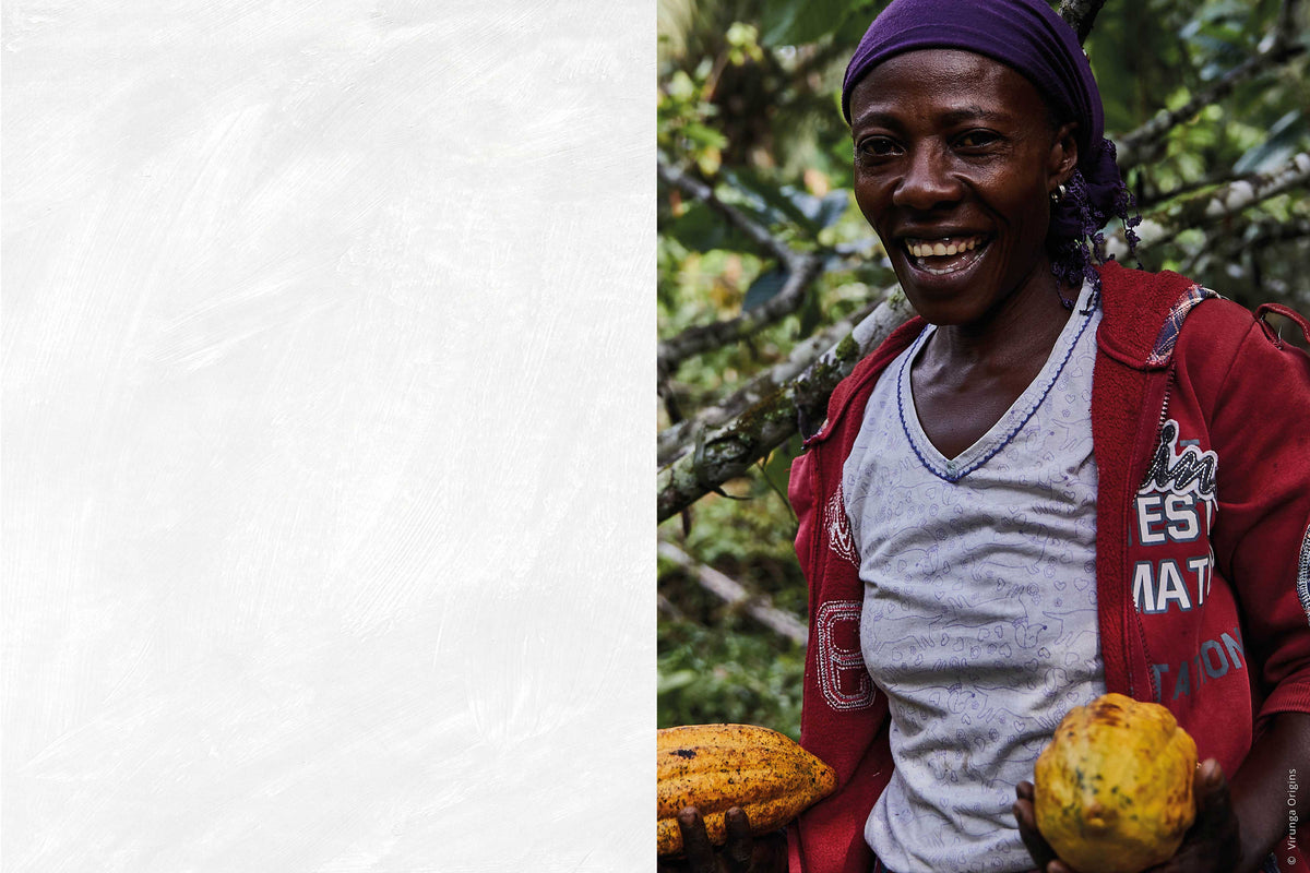 Virunga National Park Female Cocoa Farmer