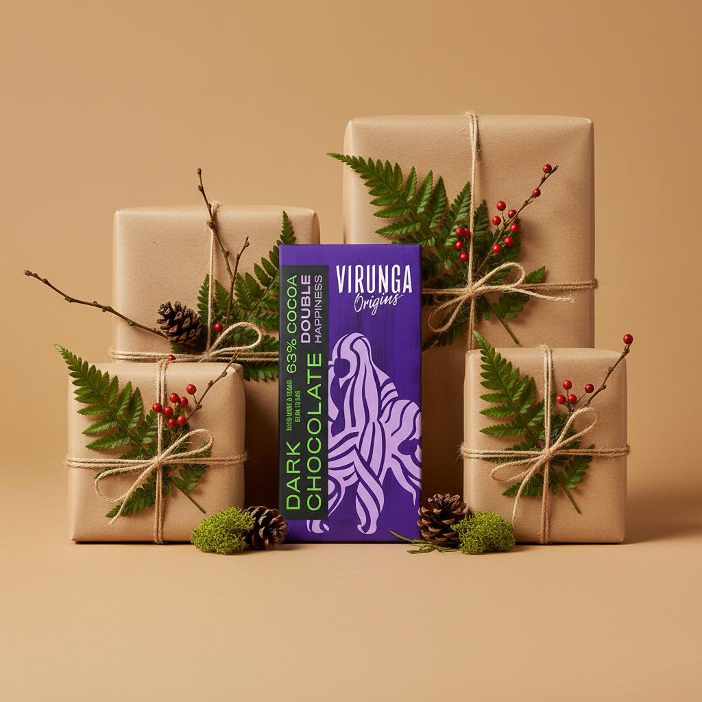 Dark Chocolate Gift Scene