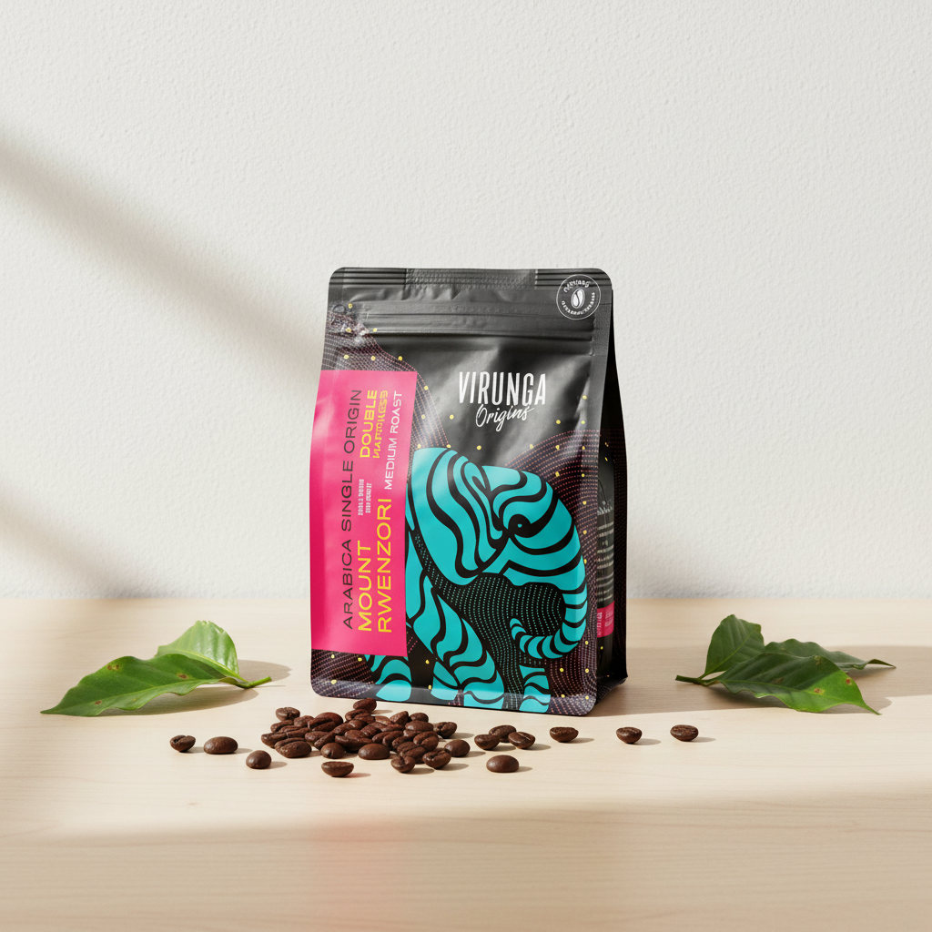 Virunga Origins Coffee - Clean White Background