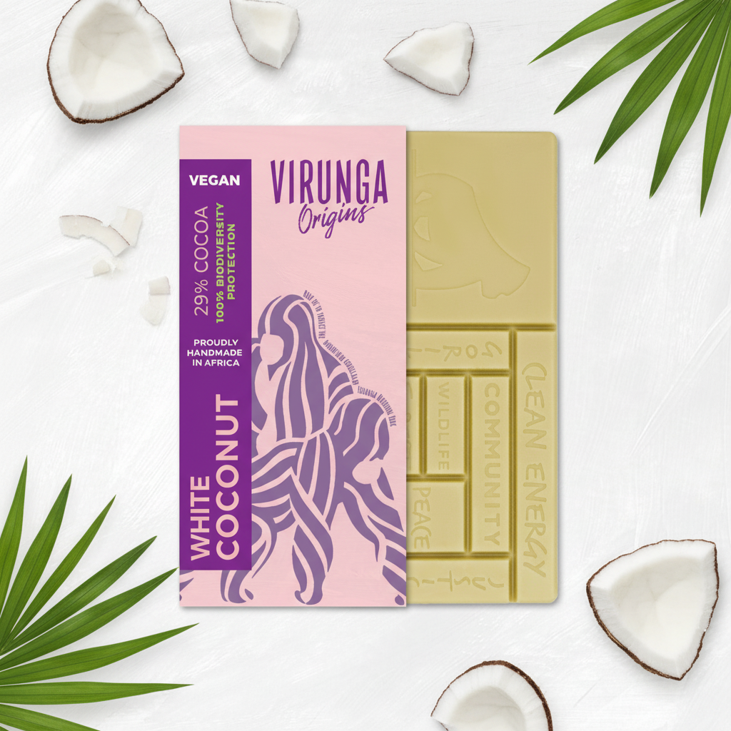 Virunga Origins White Coconut Chocolate bio